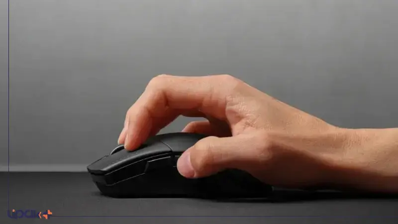 نحوه گرفتن موس به شکل Claw Grip